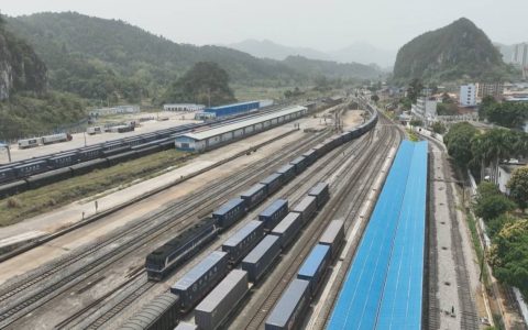 一季度广西中越铁路进出口货运量增长近2倍