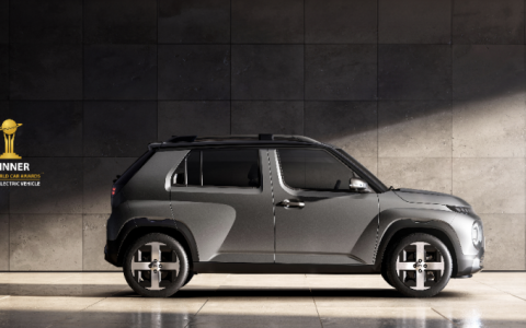 现代汽车电动车INSTER荣膺“2025世界年度电动车”大奖