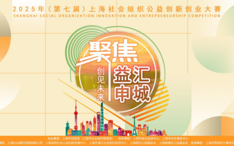 第七届上海社会组织公益创新创业大赛邀您参赛
