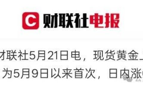 黄金，突然大涨！突破3300美元