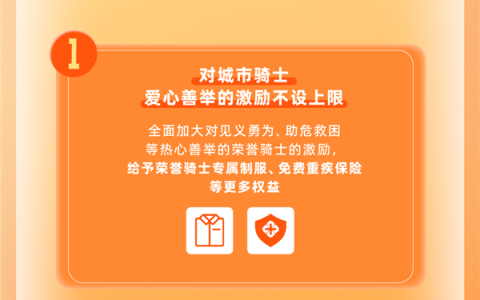 饿了么宣布城市骑士社保补贴全国覆盖 养老保险最高补100%