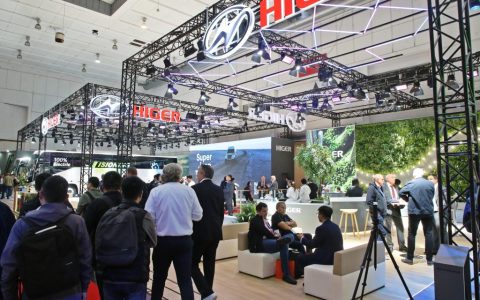 中国客车“惊艳”欧洲！苏州金龙比利时车展的精彩瞬间