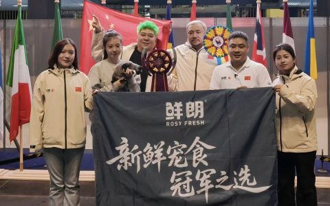 鲜朗携 FIFe 中国队海外夺冠，加速国产宠粮高端化新态势