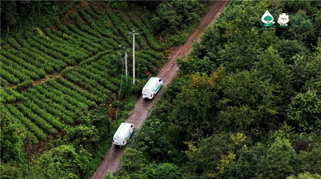 地上铁5000公里绿途公益行验证新能源物流乡村适配性
