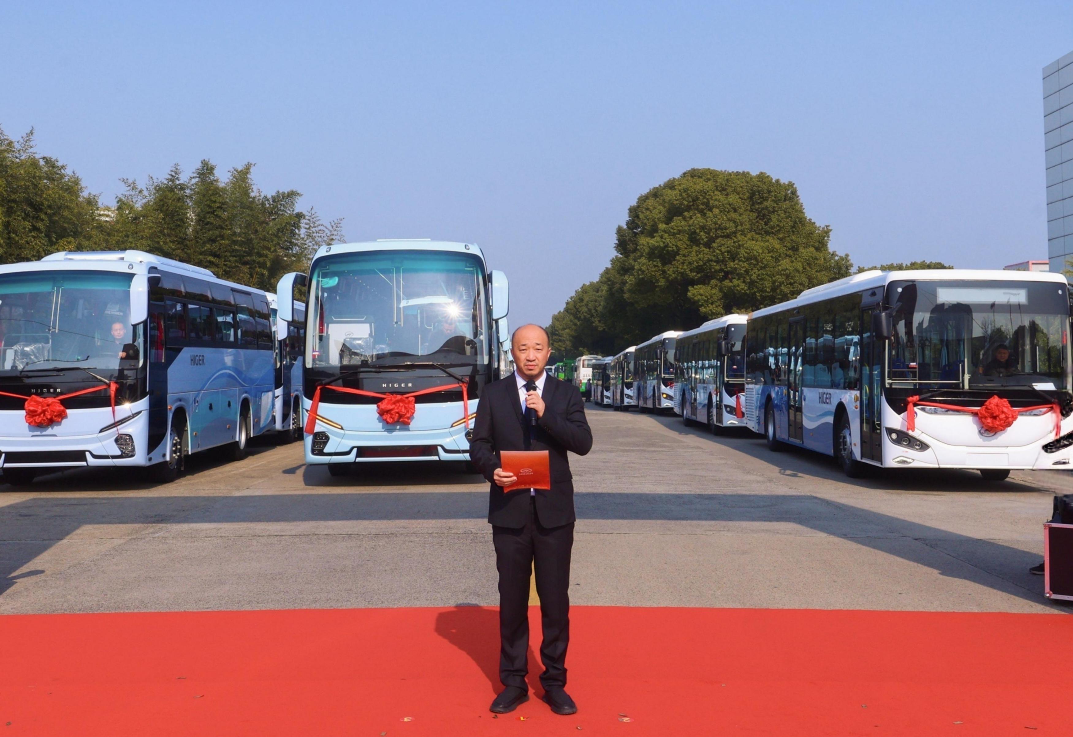 开门红！15亿！3000台苏州金龙海格客车启程阿尔及利亚