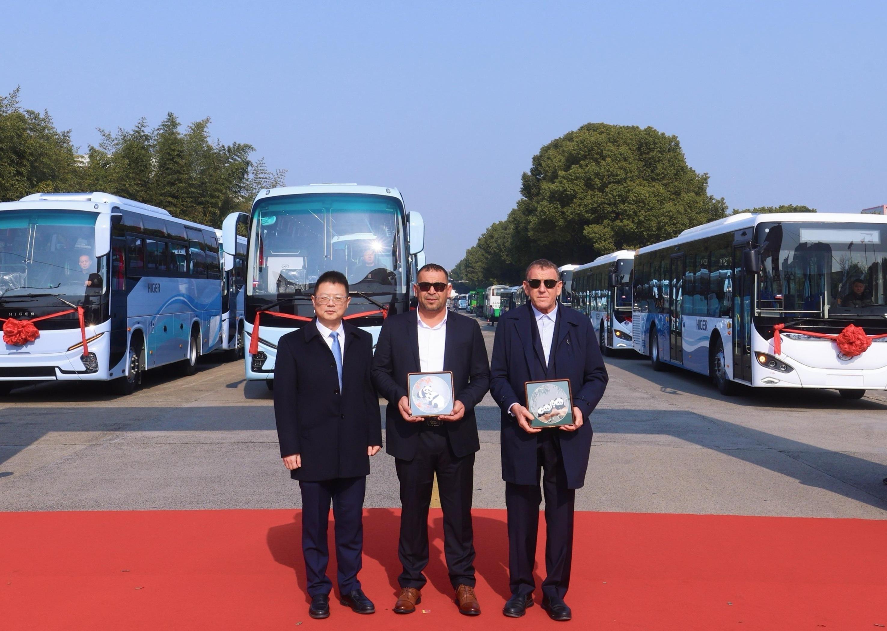 开门红！15亿！3000台苏州金龙海格客车启程阿尔及利亚