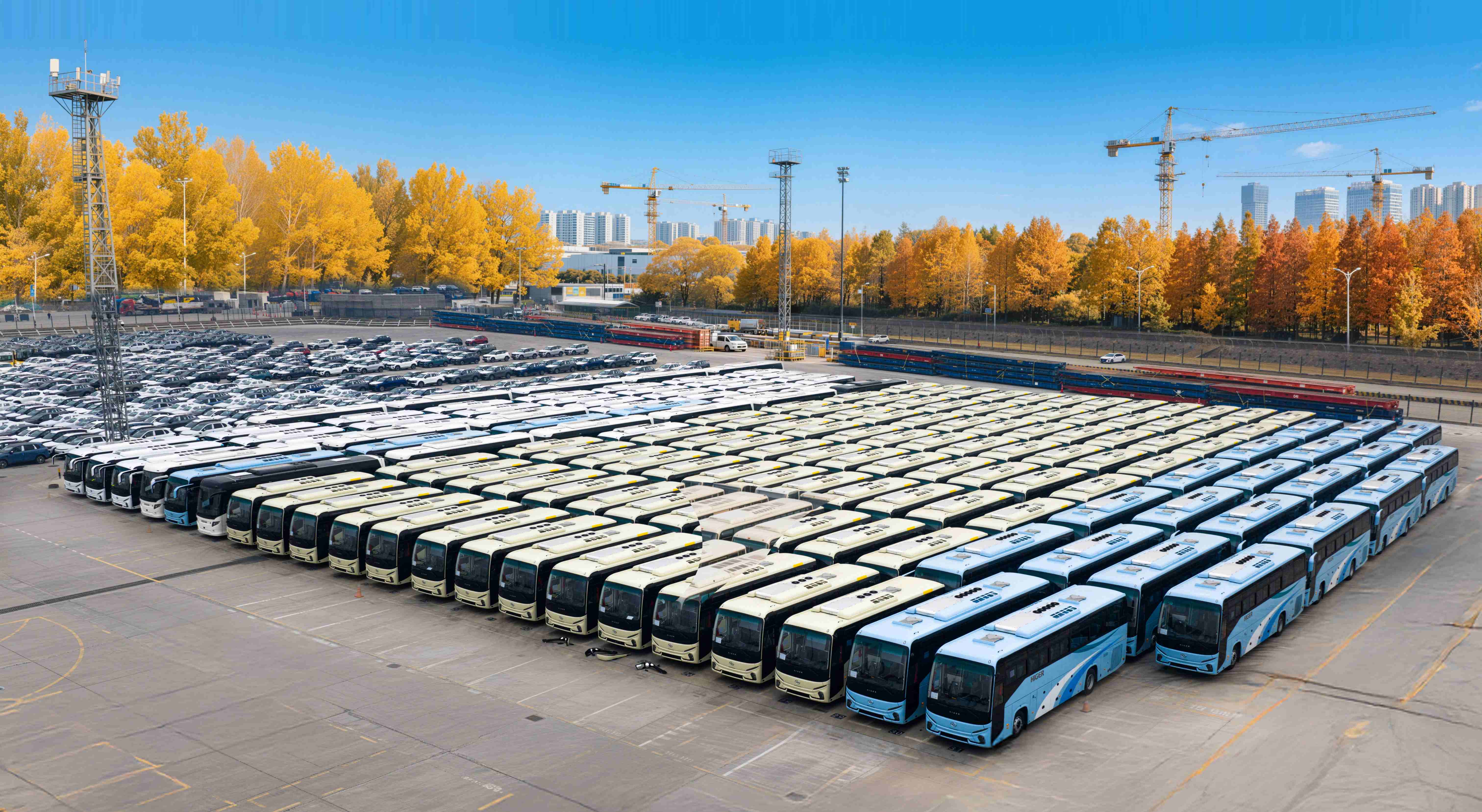 开门红！15亿！3000台苏州金龙海格客车启程阿尔及利亚