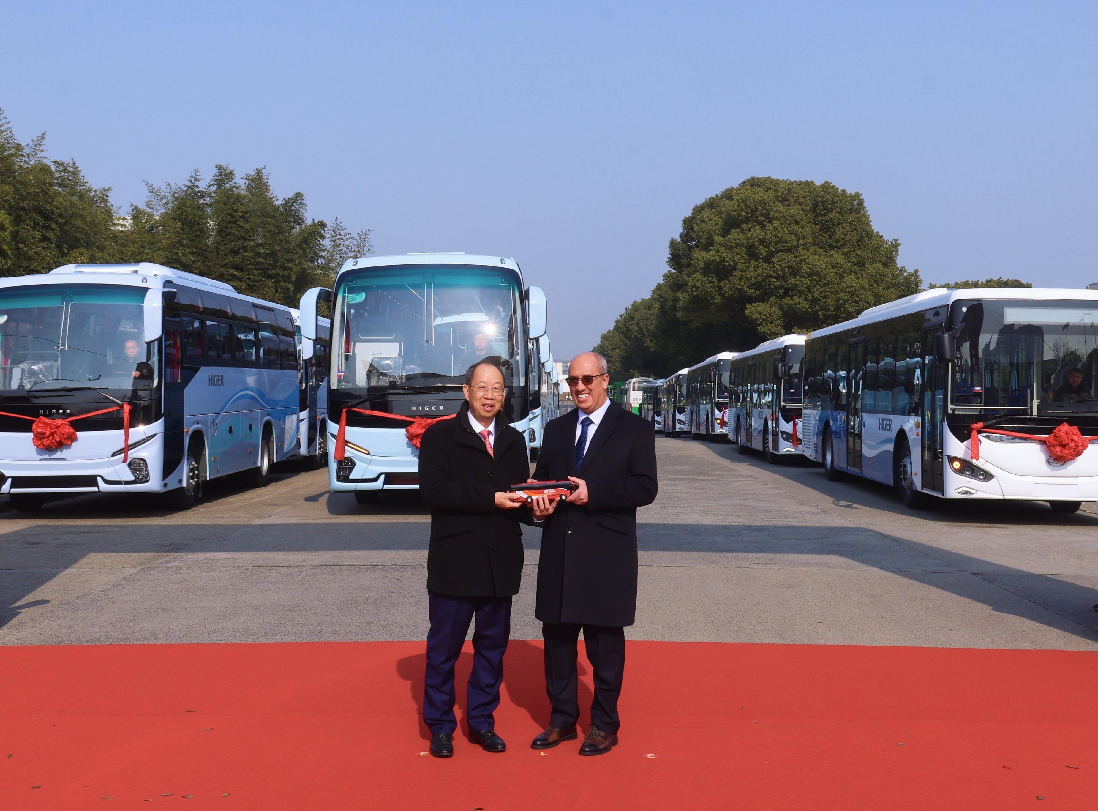 开门红！15亿！3000台苏州金龙海格客车启程阿尔及利亚