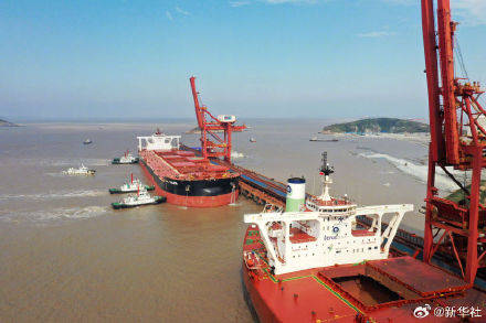 舟山港货物吞吐量连续17年全球第一插图 舟山港货物吞吐量连续17年全球第一