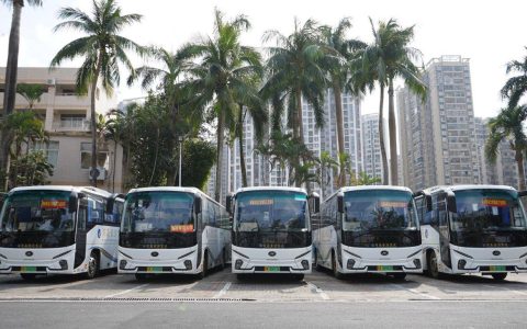 零排放高舒适！逸驰天下携手苏州金龙开启海南绿色通勤新时代