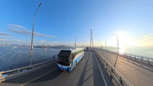 -35℃极寒见证 苏州金龙新V系客车“省心”解码东北亚跨境游方程式